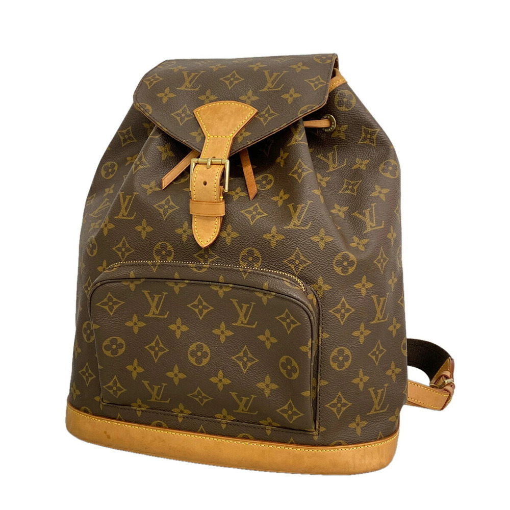 LOUIS VUITTON Authentic Brown Monogram Backpack